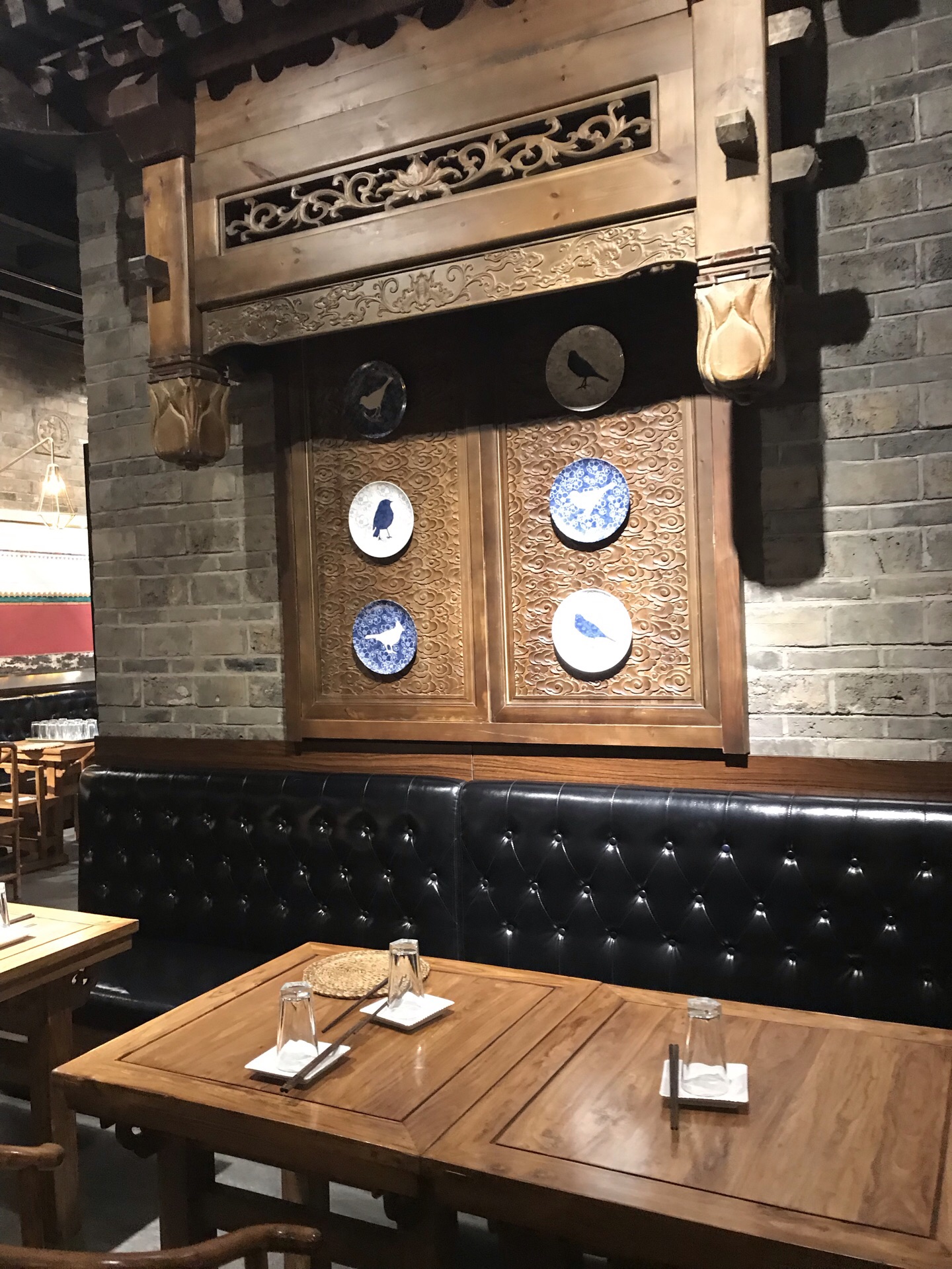 2023丁卯涮肉·烧烤(朝阳门店)美食餐厅,.铜火锅,一楼最大的一只火.