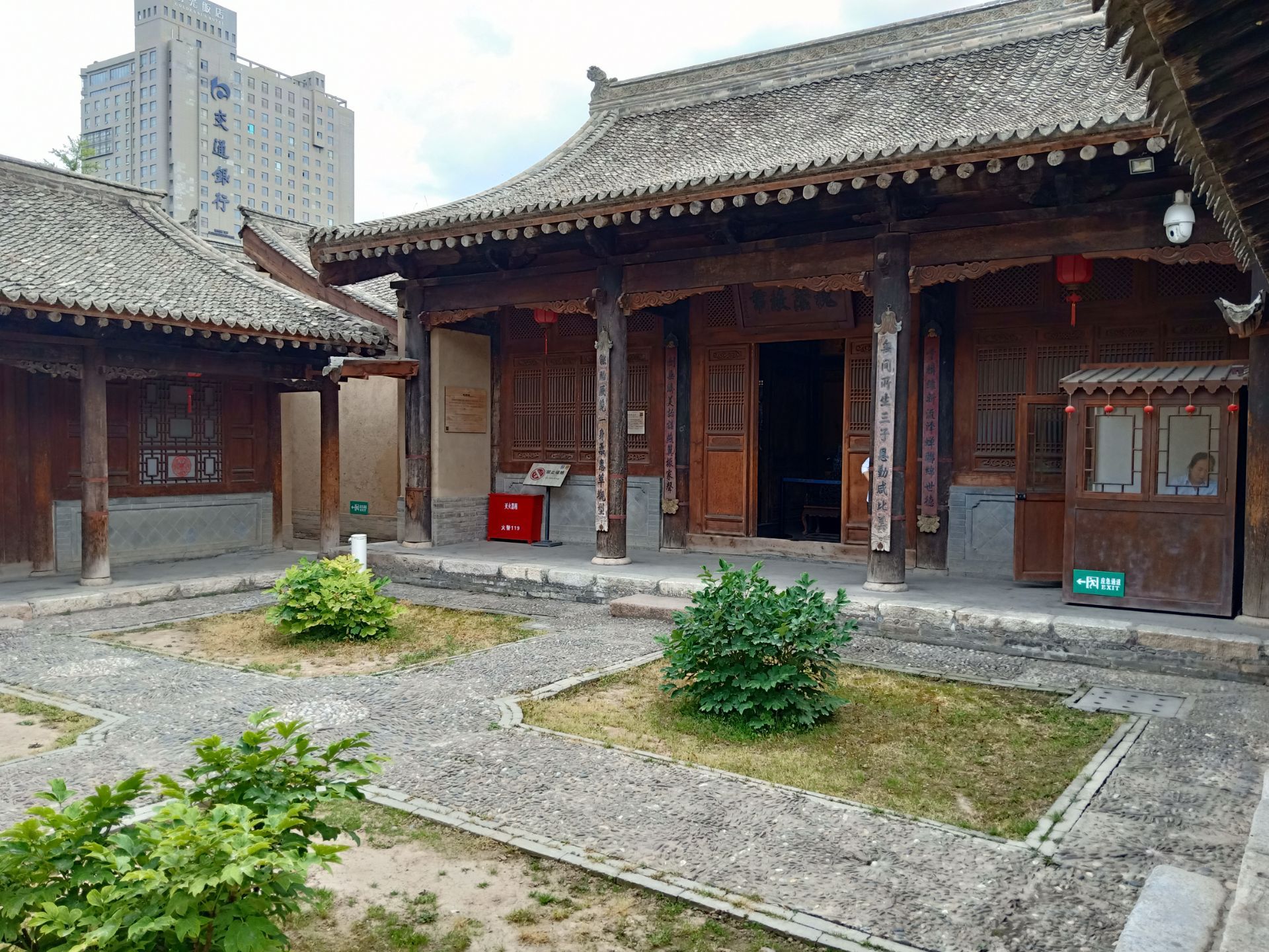 胡氏民居就是南北宅子也是天水民俗博物馆凭身份证自助换票后参观