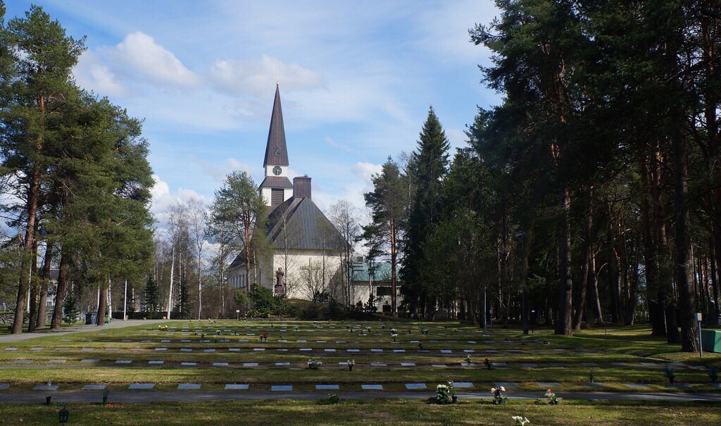 罗瓦涅米教堂rovaniemi church