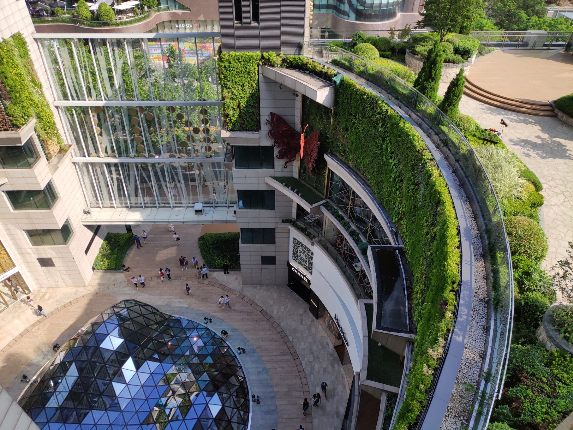 八八中心 上海屋顶花园设计 景观花园施工落地|空间|景观设计|东町造园花园设计 - 原创作品 - 站酷 (ZCOOL)