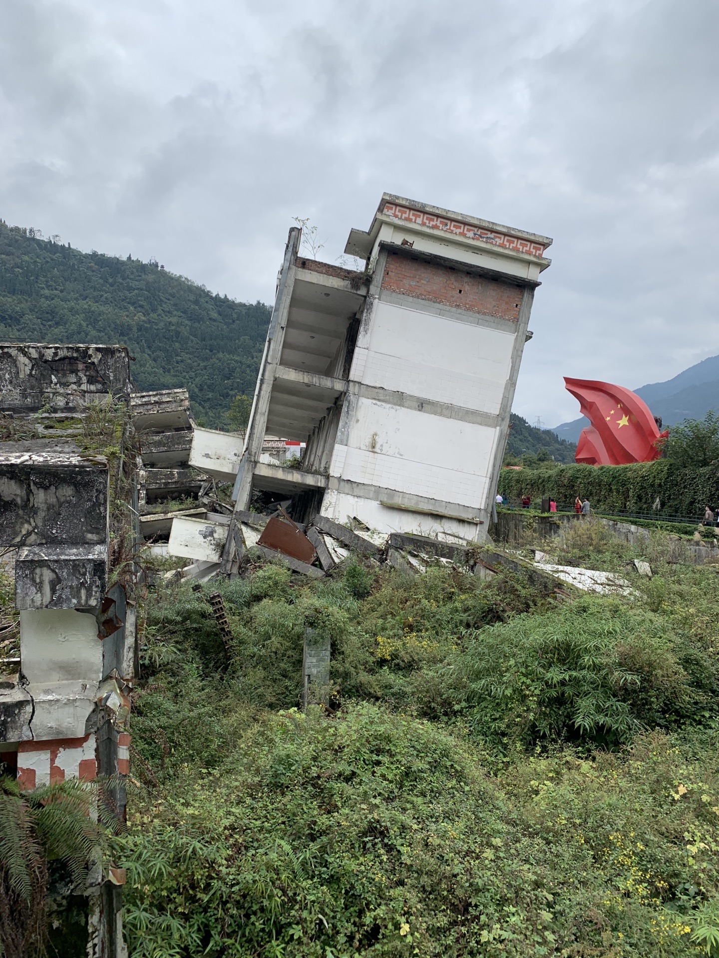 映秀地震遗址