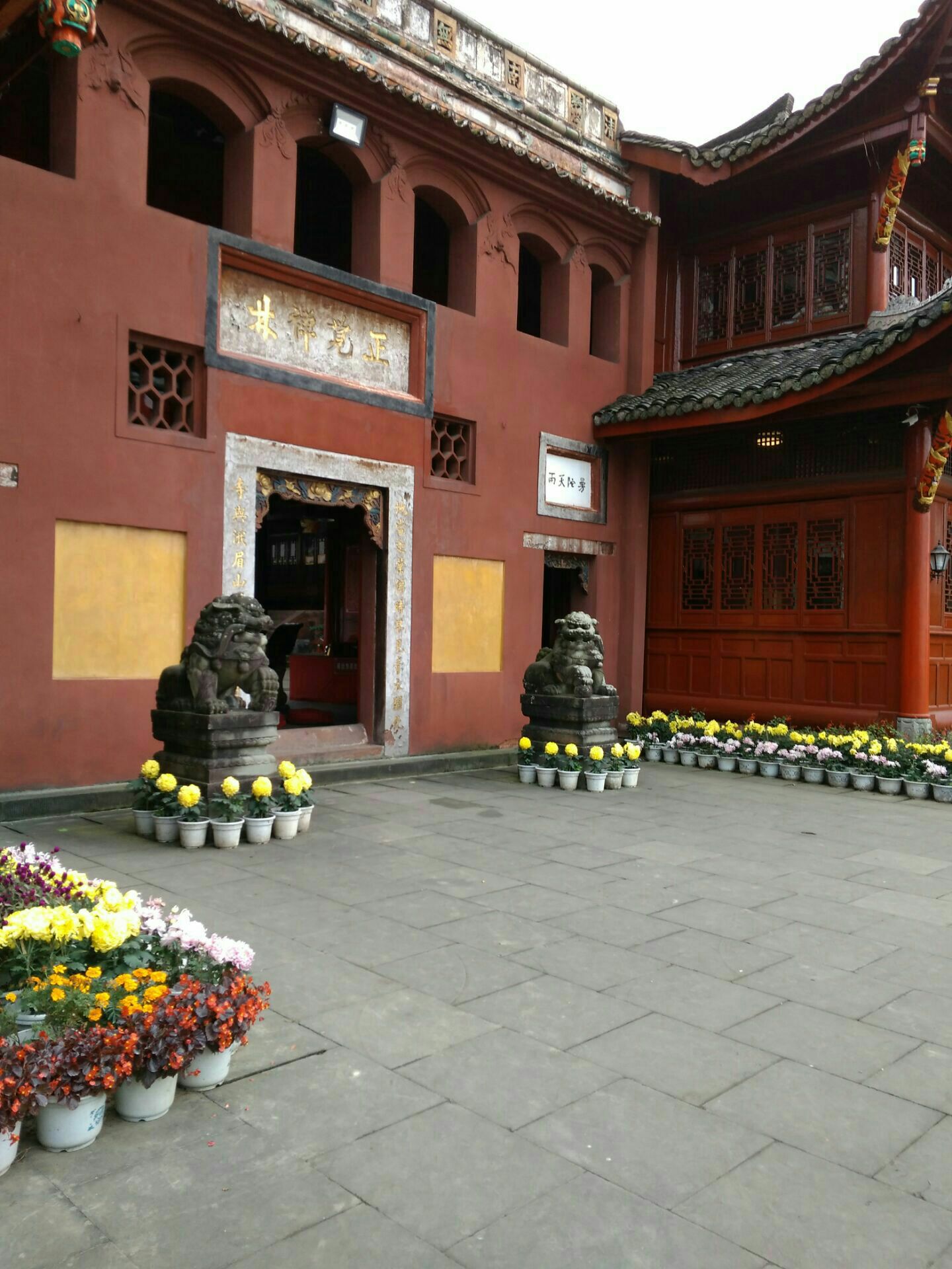 从乐山大佛山顶一路走到乌尤寺需要二个小时的山路,虽然山路都做了