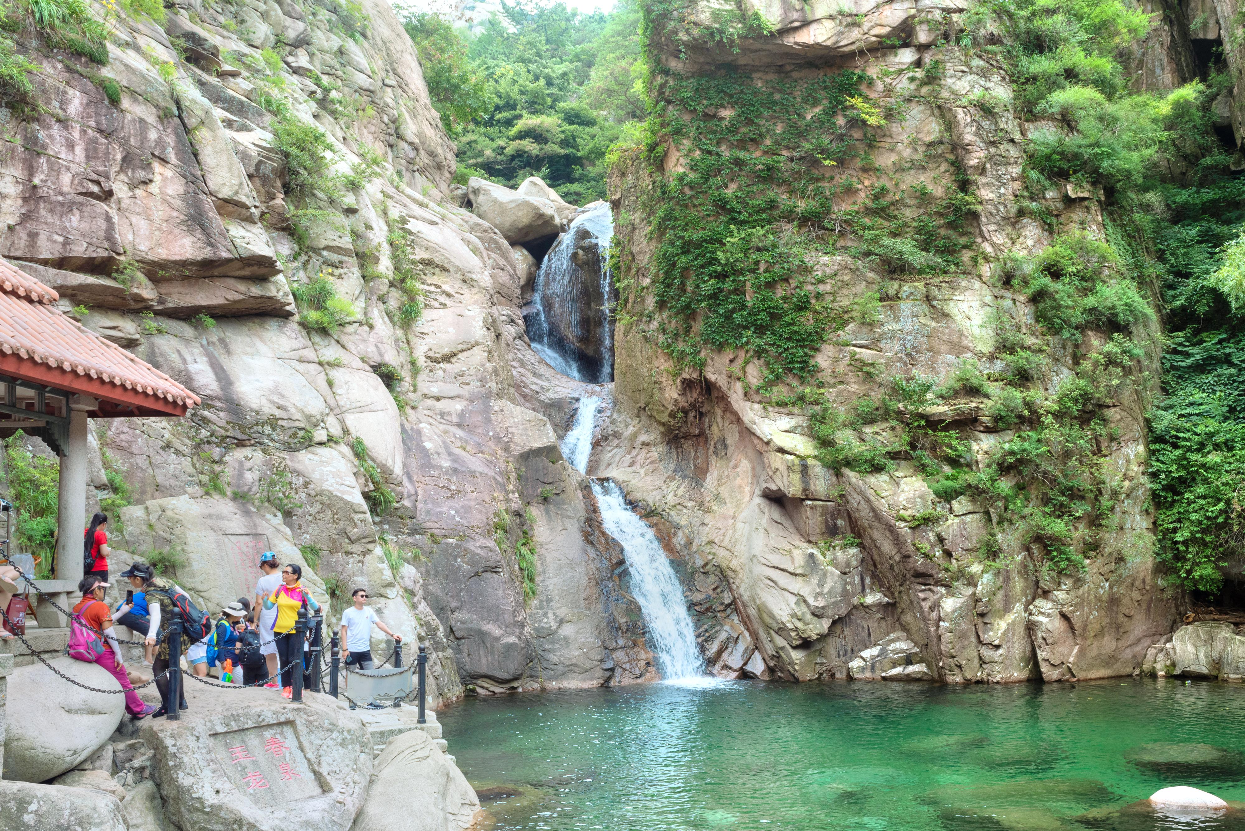 青島嶗山國家級風景名勝區-北九水遊覽區 直線距離 100m