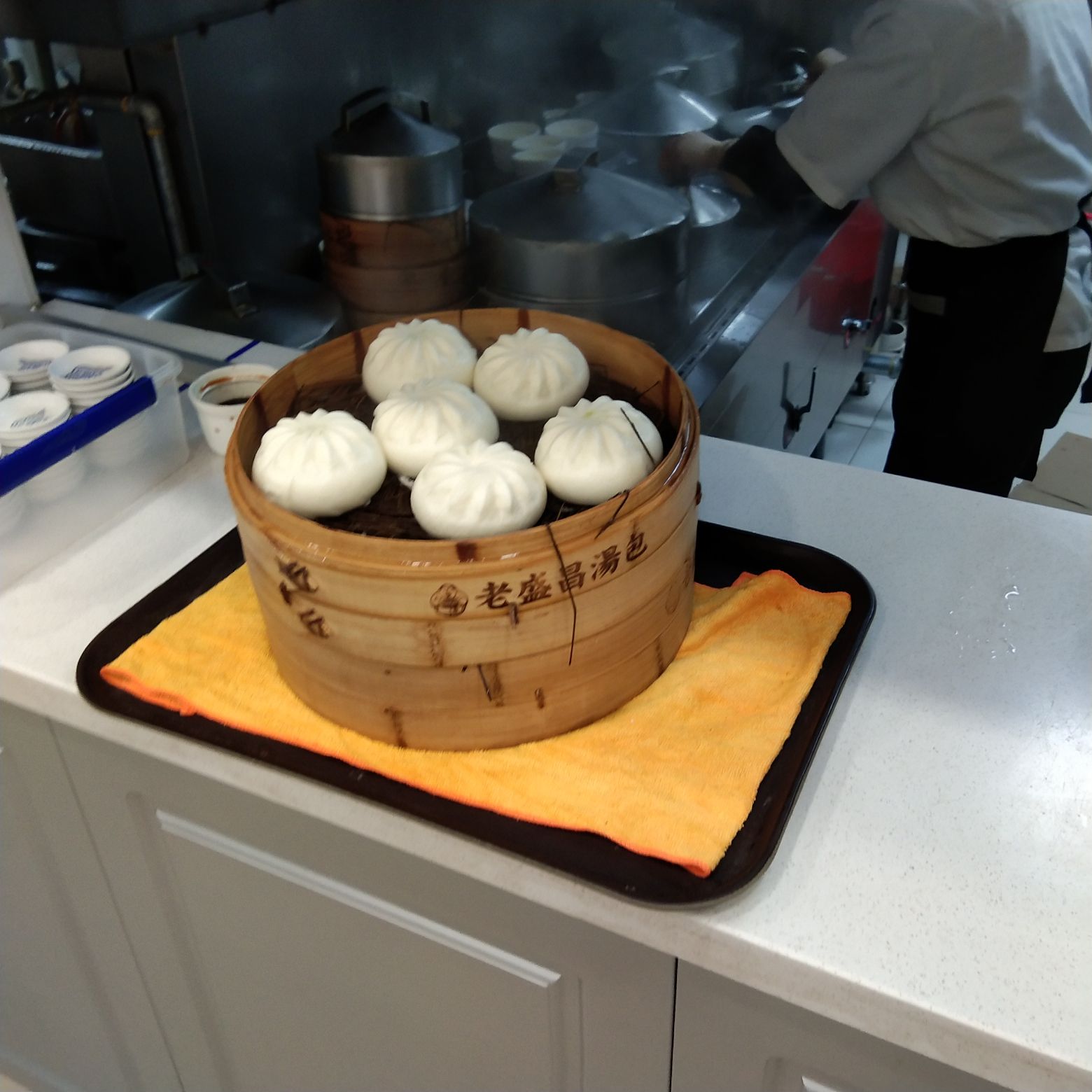2023老盛昌汤包(浦东机场店)美食餐厅,老盛昌大排面还蛮便宜的,天.