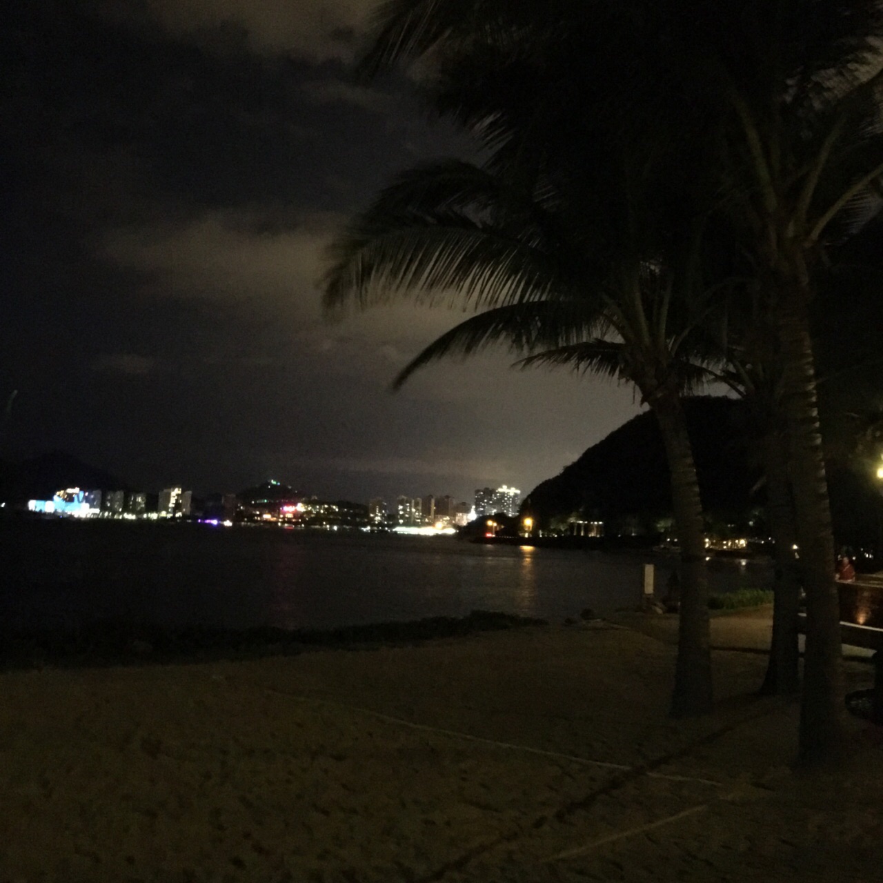 【三亚夕阳 夜景摄影图片】三亚生活摄影_太平洋电脑网摄影部落
