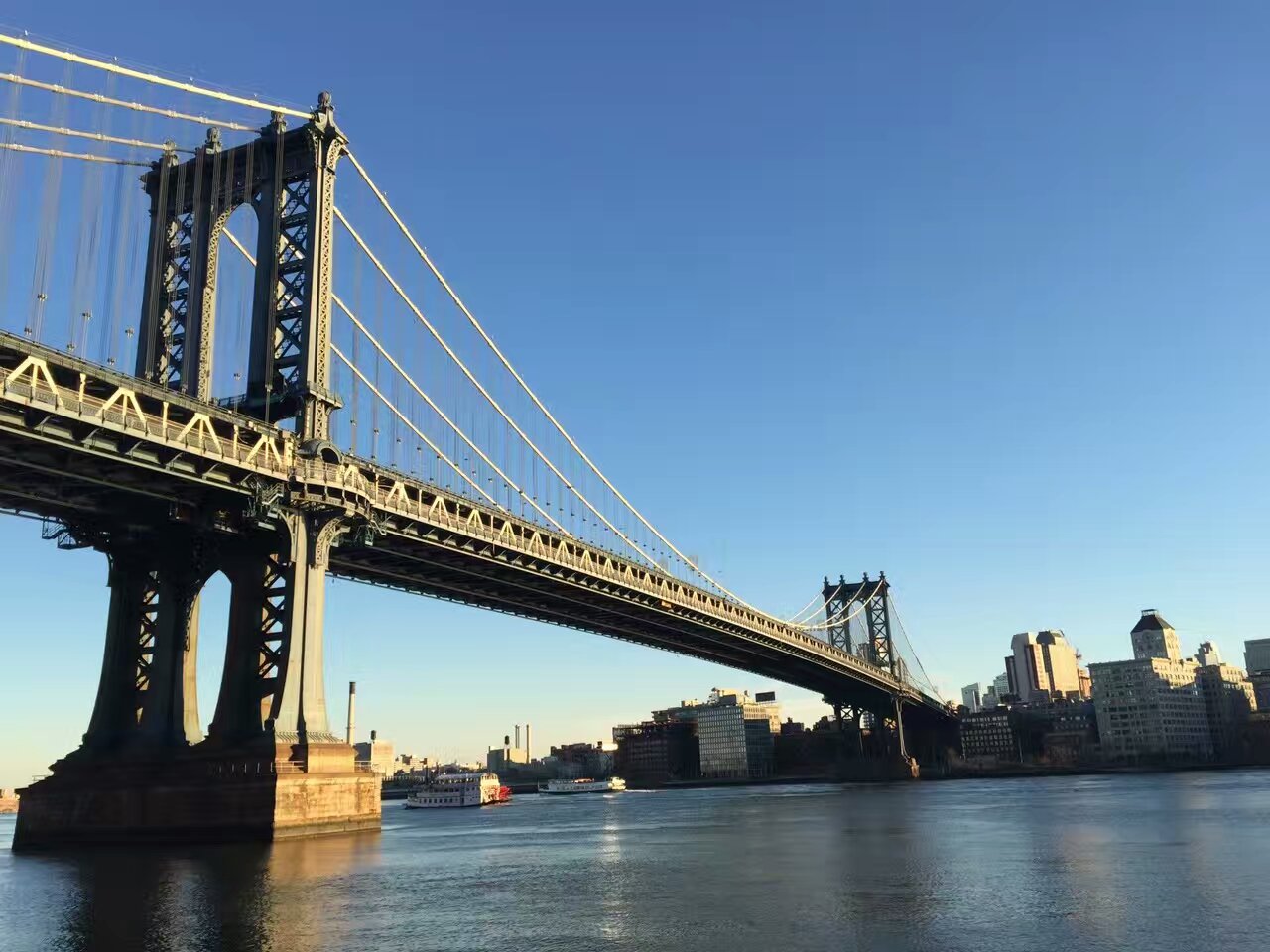 美国纽约布鲁克林大桥图片 - 25H.NET壁纸库