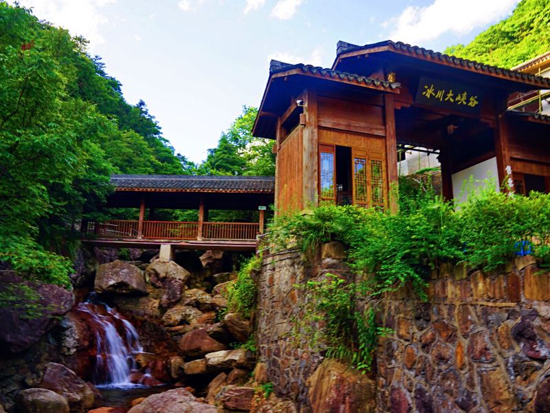 天目山冰川大峽谷攻略,冰川大峽谷(冰川石寨)門票/遊玩攻略/地址/圖片