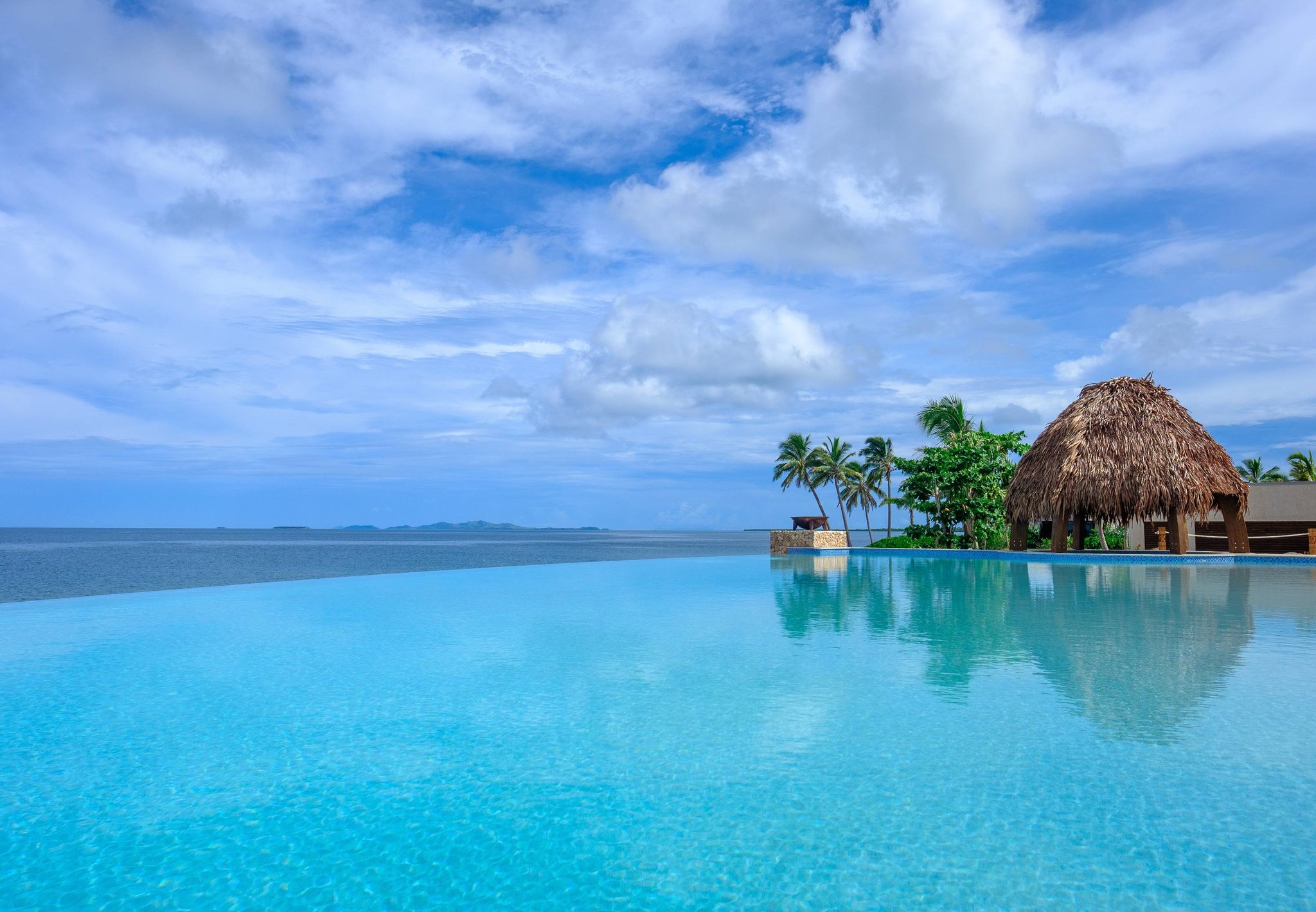 斐济7日5晚自由行(4钻)·『品牌控·醉美莫米湾』万豪度假村 泻湖景观