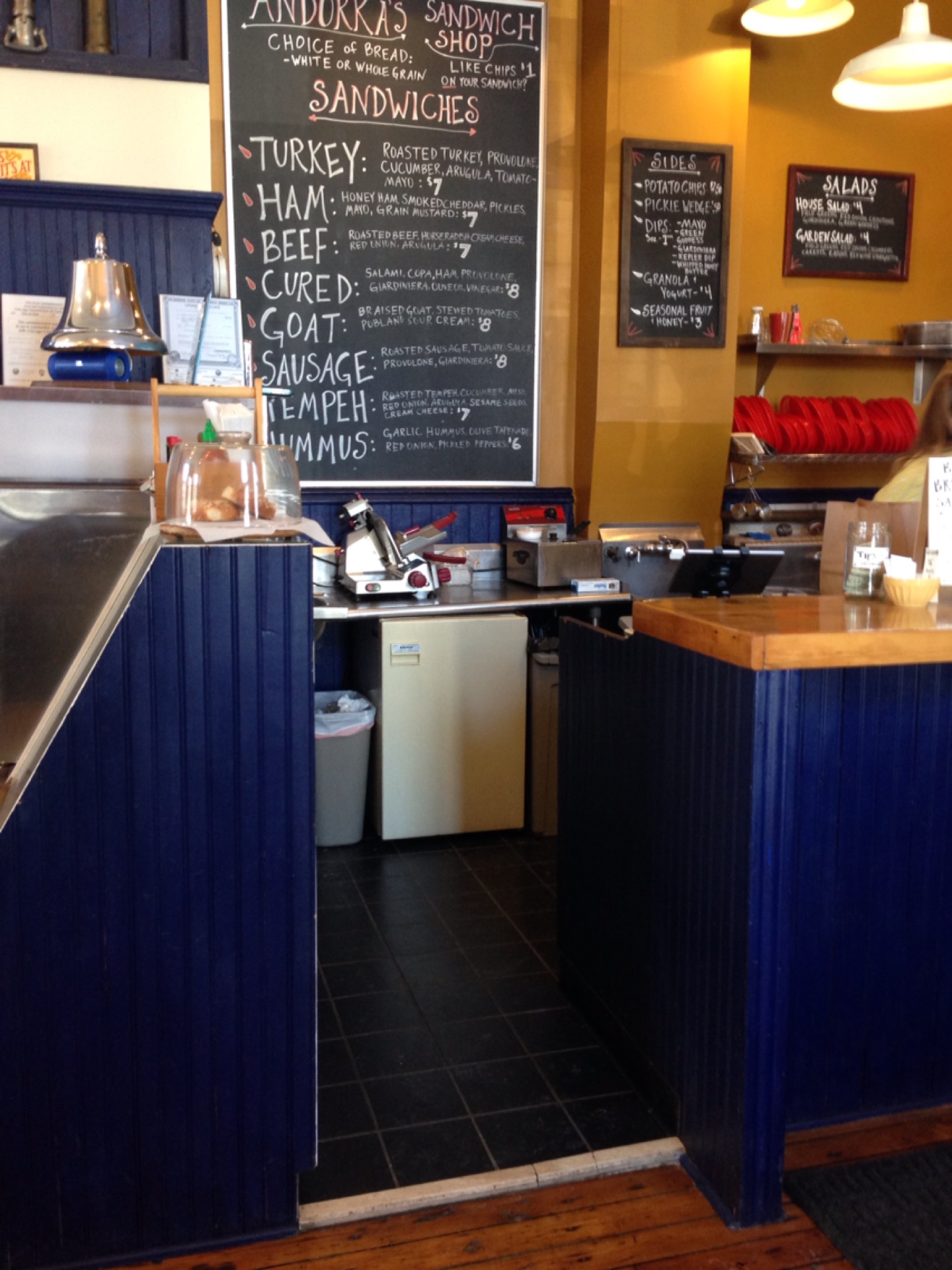 andorkas sandwich shop