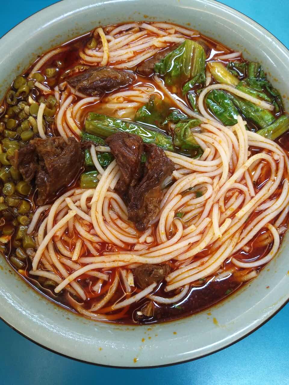 最喜欢他家的麻辣面了