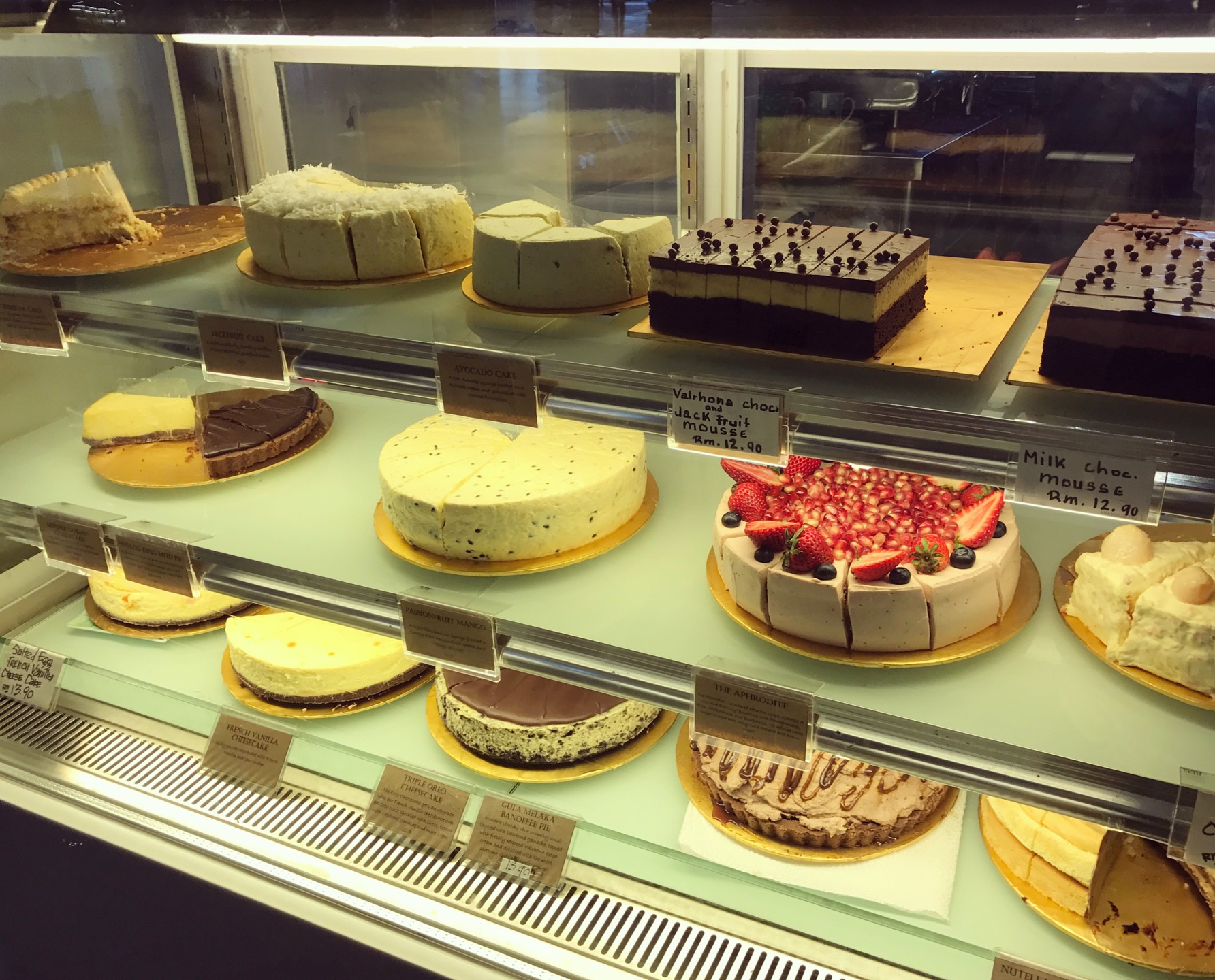 my current favourite cake shop,always cant get .