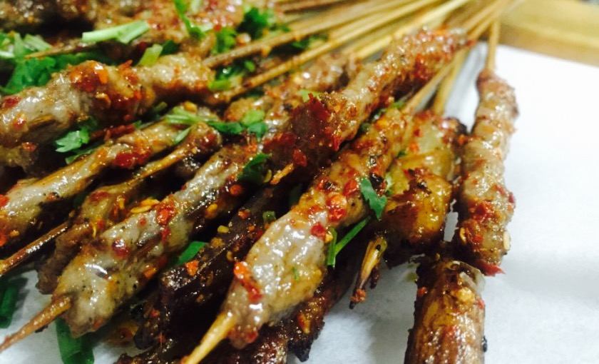 2021大板烤五花(莱茵分店)美食餐厅,拿菜的时候失望了,没有想吃.