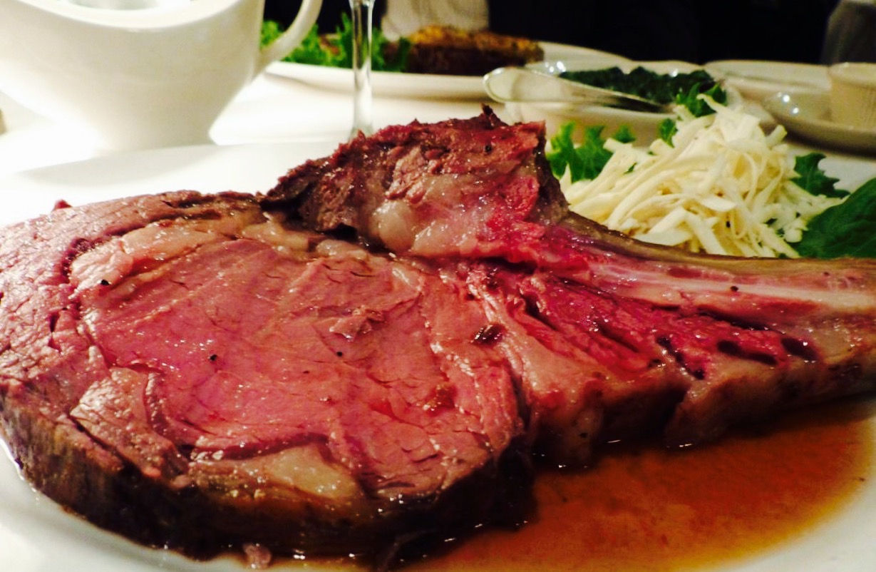 the prime rib
