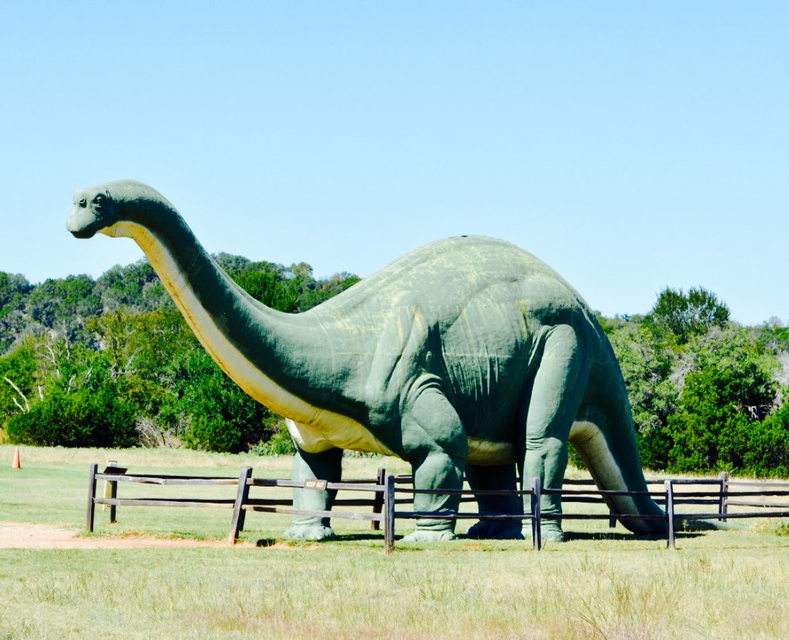 dinosaur valley state park 直线距离20.1km