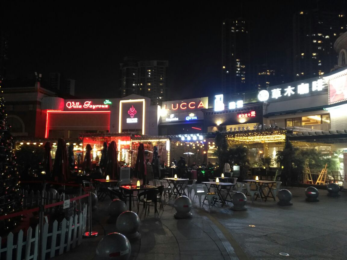 广州沿江路酒吧街图片