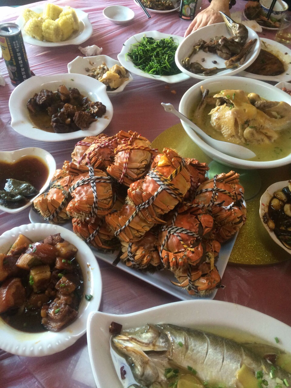 阳澄湖莲花岛农家乐美琳格蟹庄