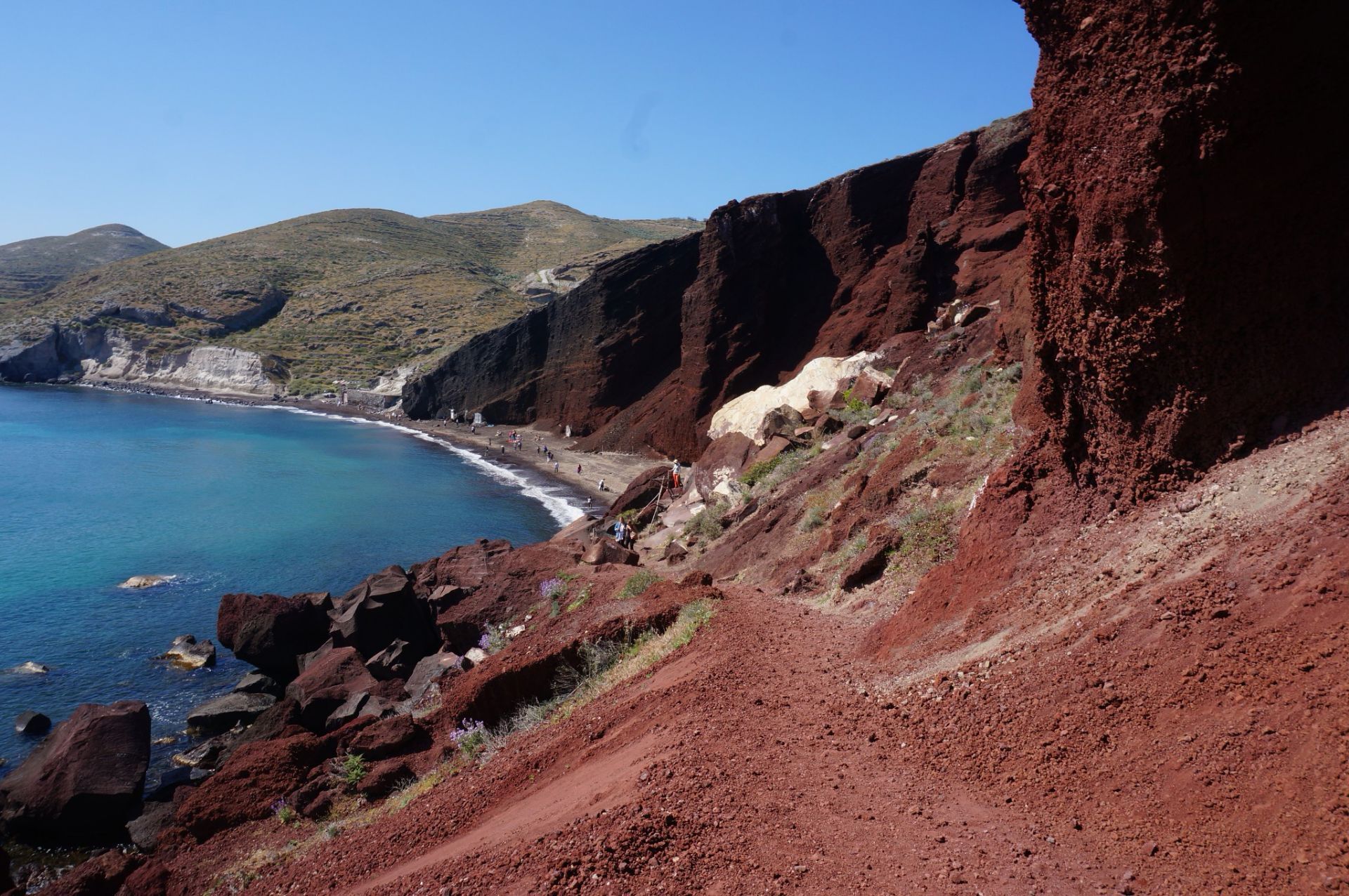 圣托里尼红沙滩好玩吗,圣托里尼红沙滩景点怎么样_点评_评价【携程
