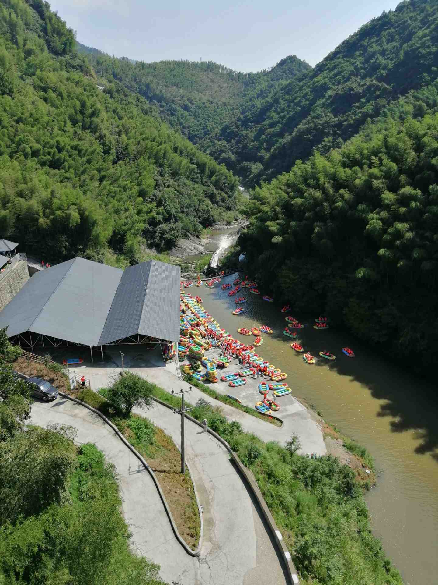 霍山大峡谷漂流