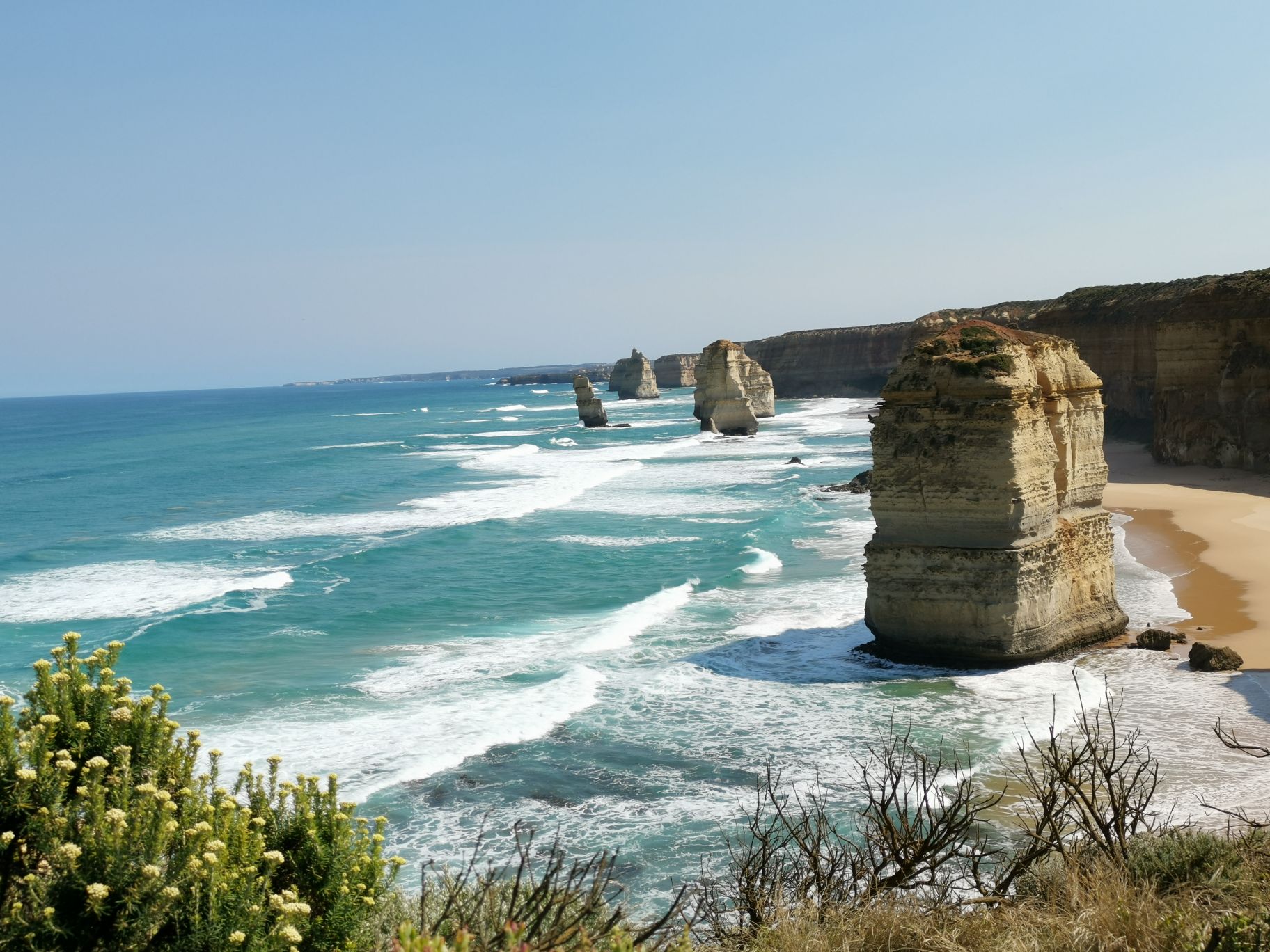 著名的十二使徒岩 大洋路 澳大利亚高清摄影大图-千库网