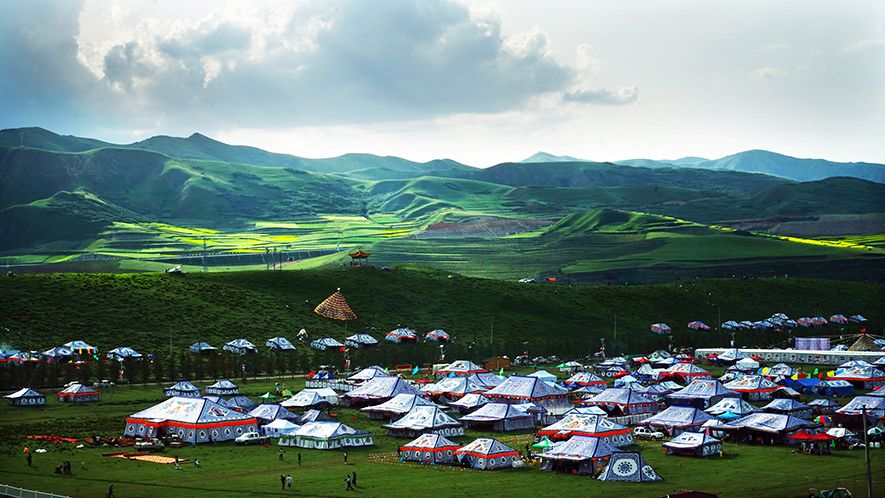 【携程攻略】合作当周草原风景区景点,当周草原风景区位于甘肃省甘南