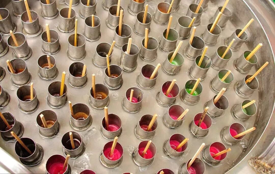 网红网红三亚天气热手摇冰棍没种口味都来一支太好吃了