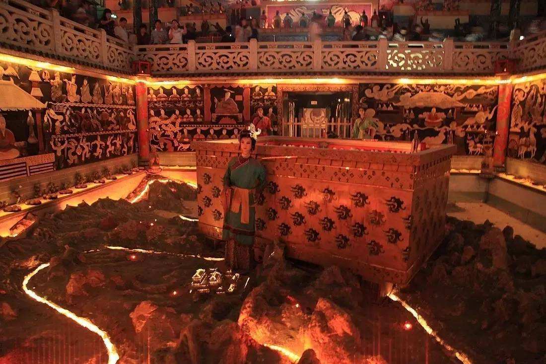 【携程攻略】西安秦陵地宫展览馆景点,秦皇陵建筑的核心史料《汉旧仪