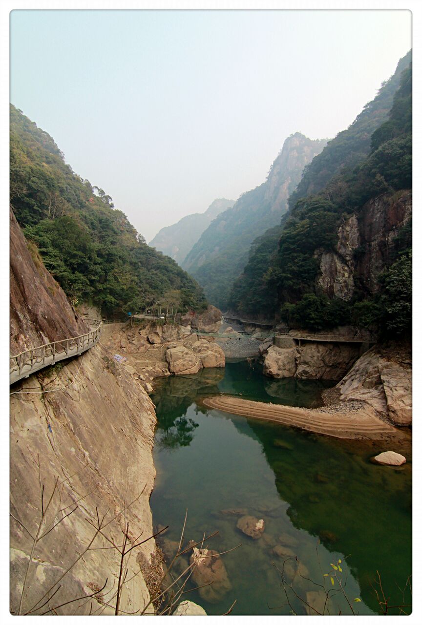 浙东大峡谷风景区图片