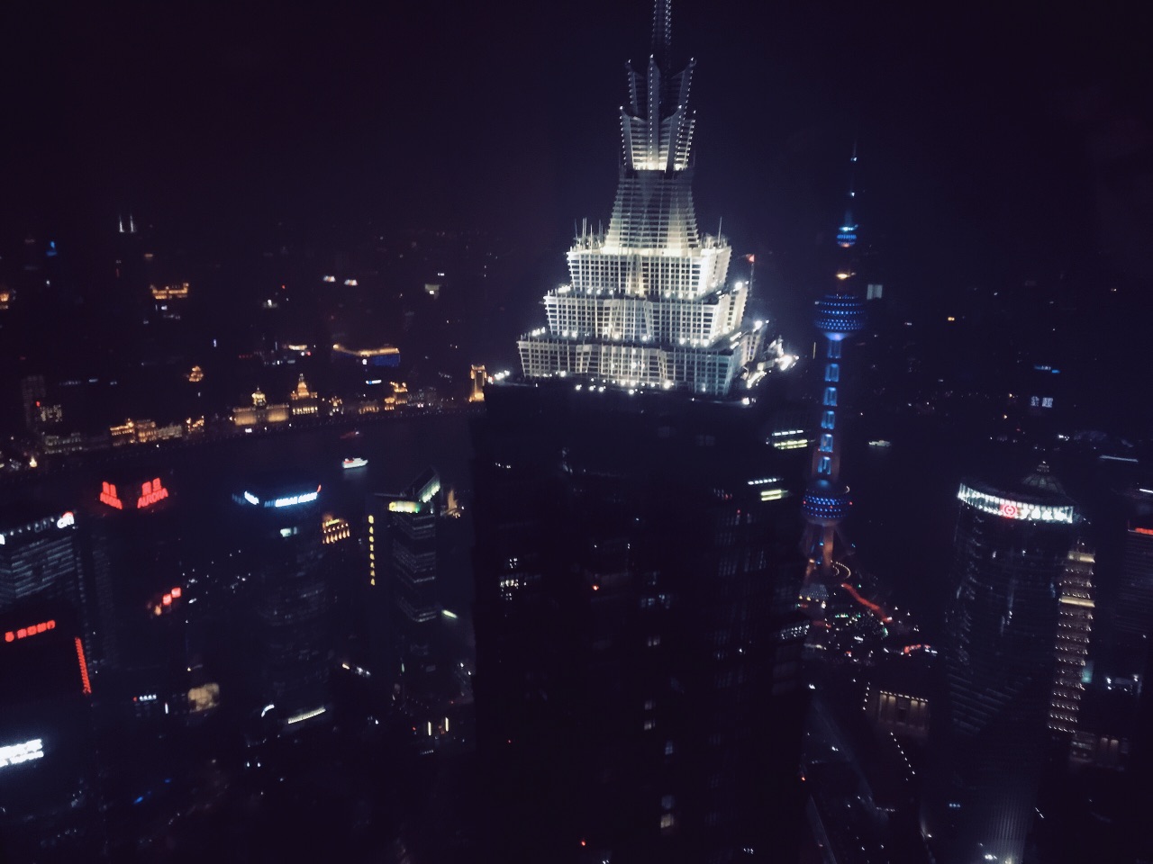 上海柏悦酒店大堂客厅