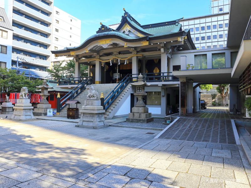 难波神社图片