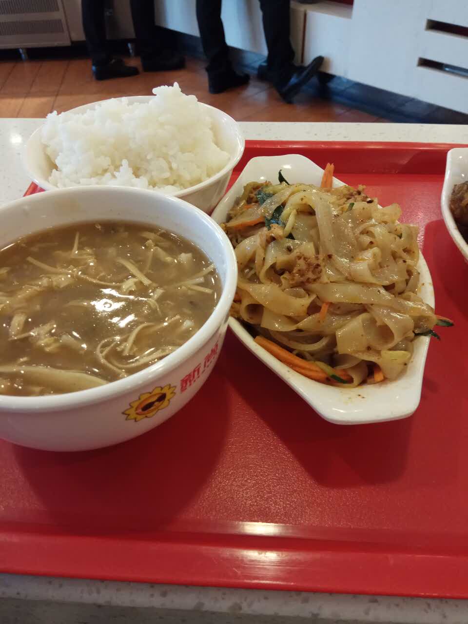 2021新尚快餐(江西路店)美食餐厅,很丰盛量很大,就是便宜点就.