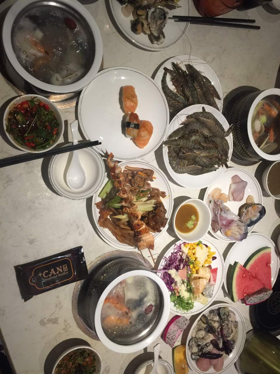 泰禾加餐海鲜自助图片