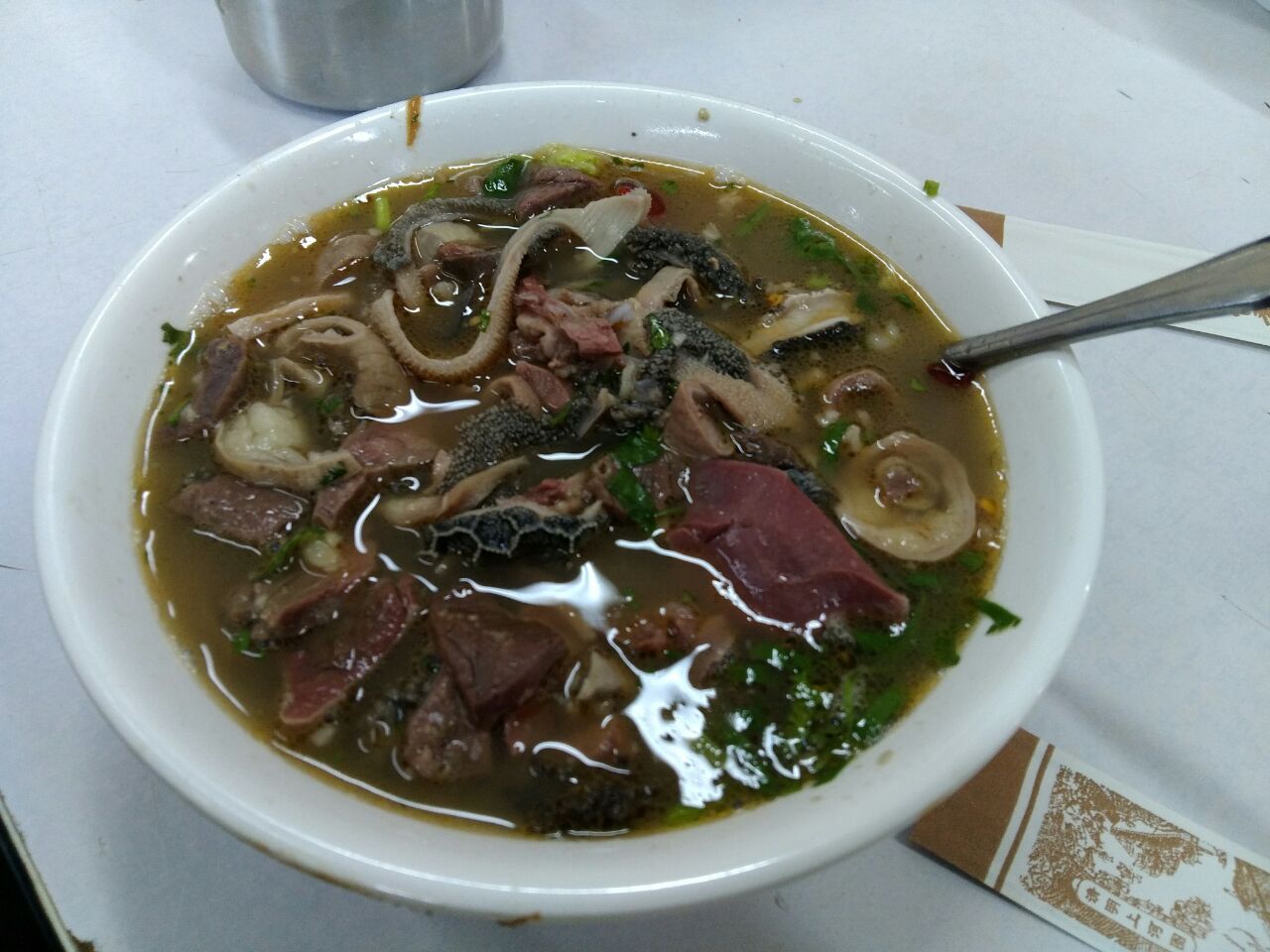 2022张记酱牛肉(虎坊桥店)美食餐厅,羊杂味道很好,如果冬天来份.