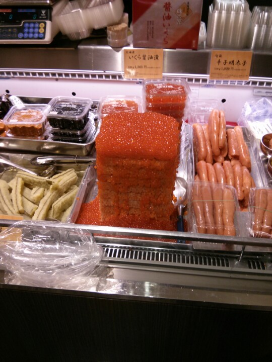 the food court in the basement of this store is.