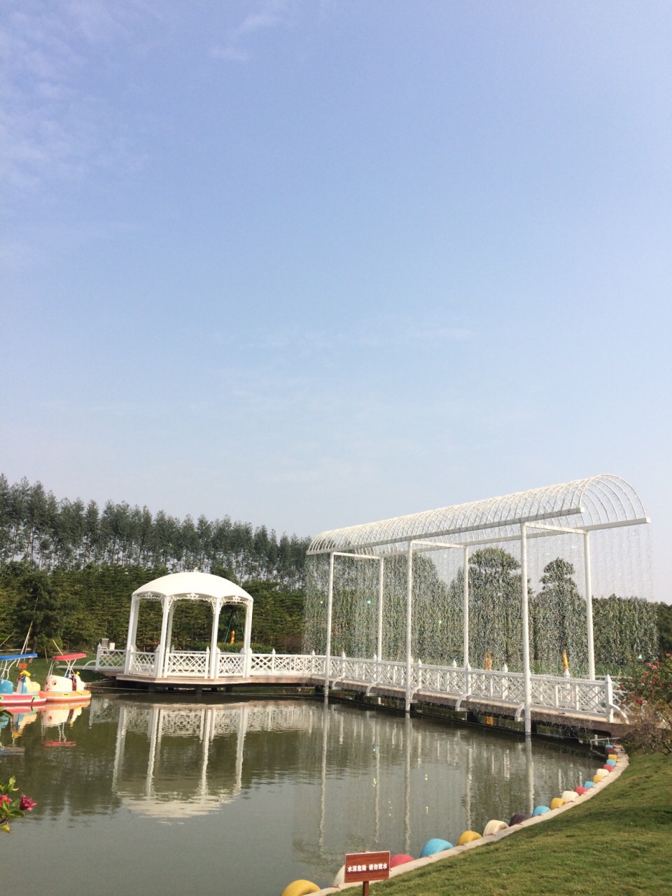 【携程攻略】中山迪茵湖生态旅游度假区景点,去年才开的,很不错,带
