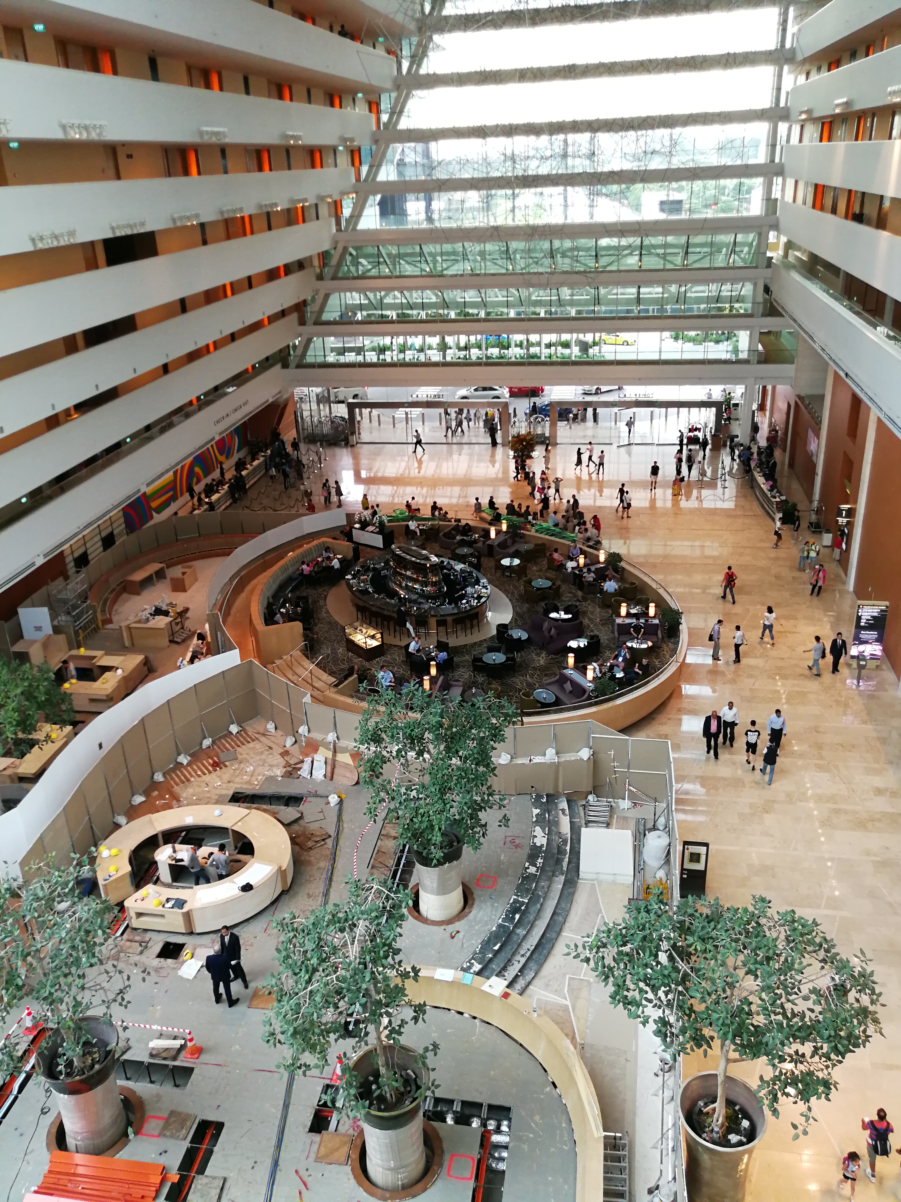 滨海湾金沙酒店无边泳池