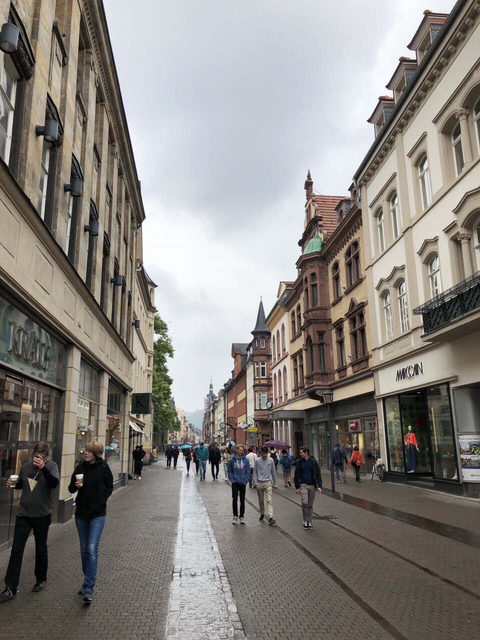 海德堡步行街图片