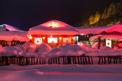 [哈尔滨游记图片] 哈尔滨  雪乡   进入冰箱的冷冻层保个鲜