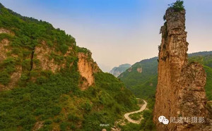 陵川游记图文-锡崖沟，一条难于上青天的挂壁公路