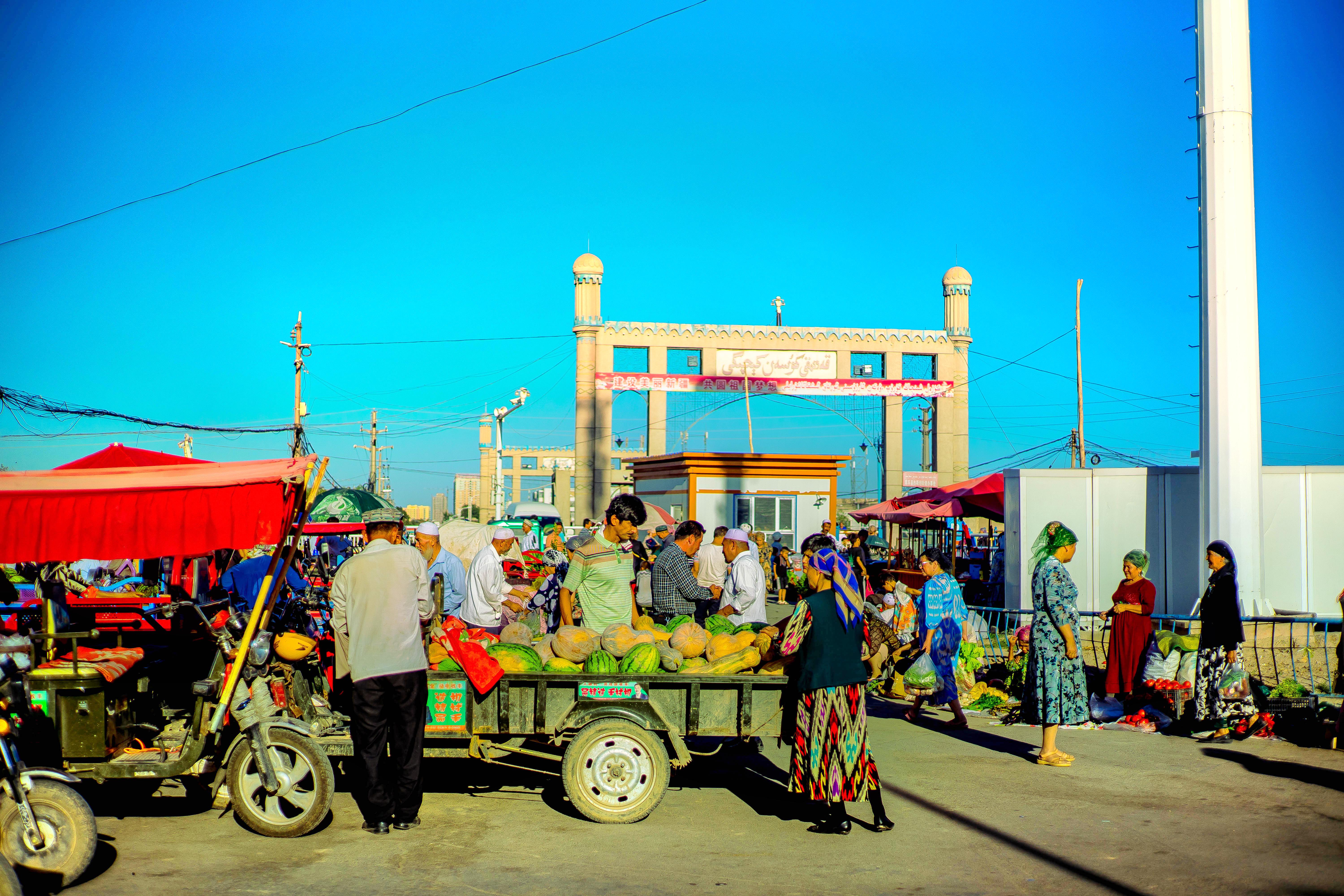 库车大巴扎 直线距离590m