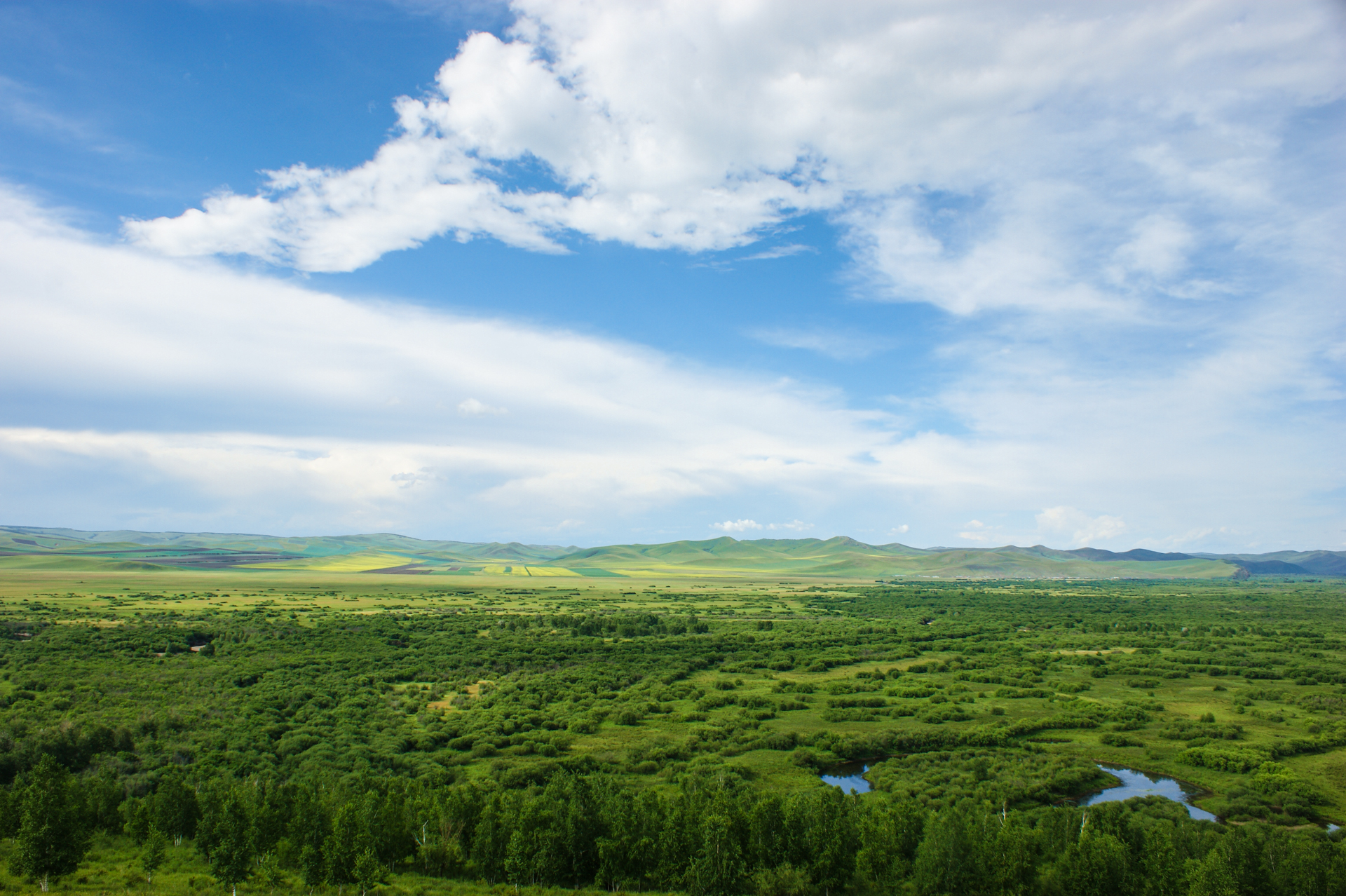 额尔古纳湿地美景-内蒙古旅游-内蒙古新闻网