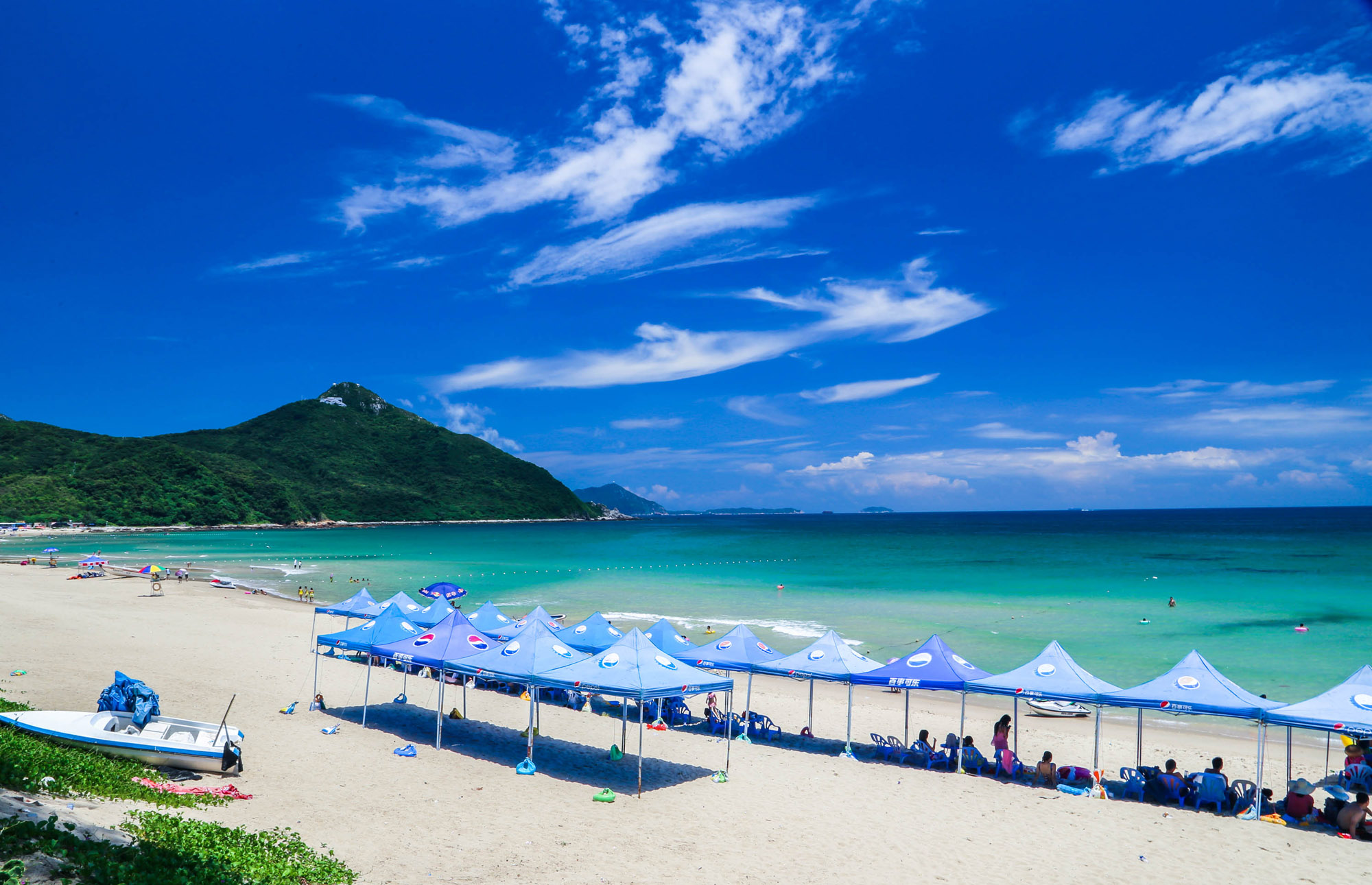 西涌沙滩碧海蓝天休闲驿站