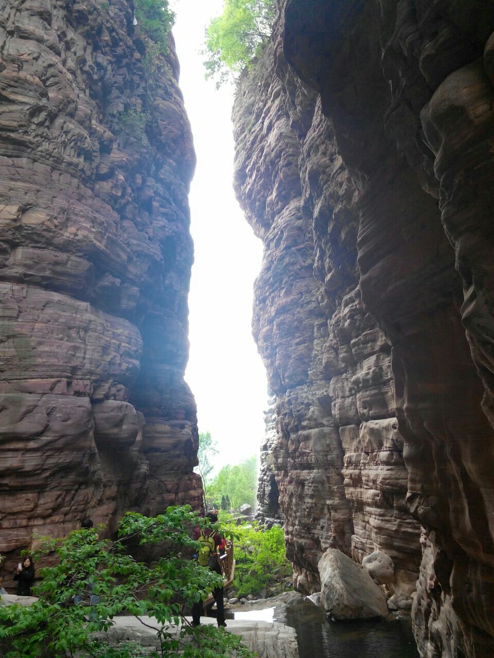 太行山大峽谷旅遊景點攻略圖