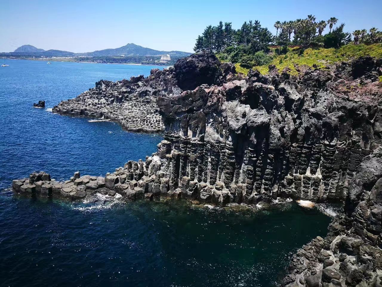 【携程攻略】济州道济州岛柱状节理带好玩吗,济州道柱状节理带景点