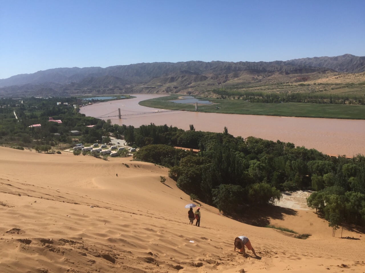 沙坡頭旅遊景點攻略圖