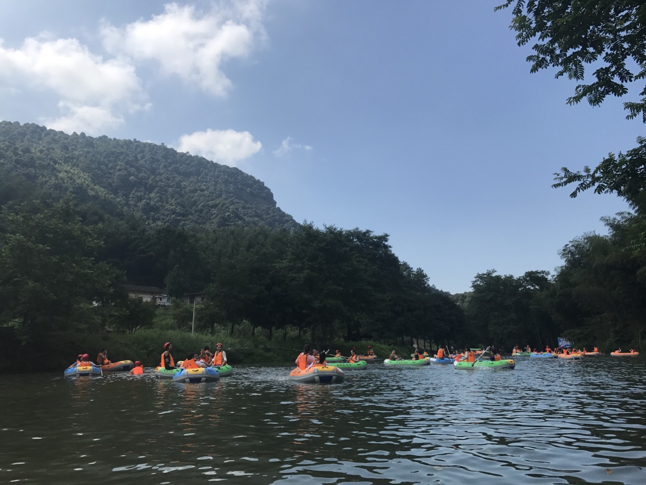 庐山西海漂流(原桃花溪漂流)