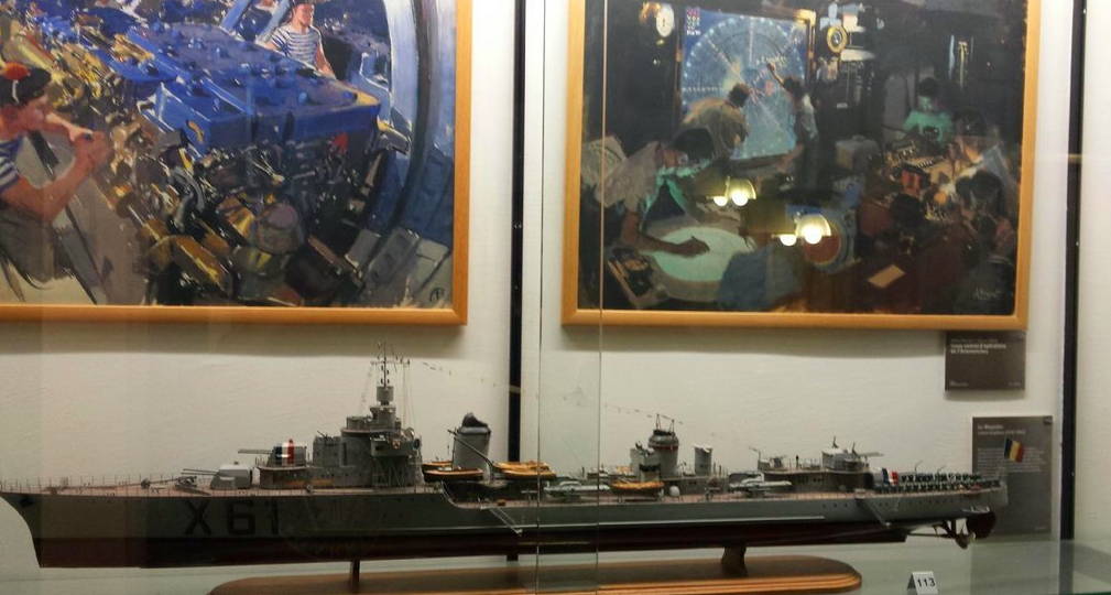 国家海军博物馆收藏了法国海军的一整套绘画作品,以及历史上的海军