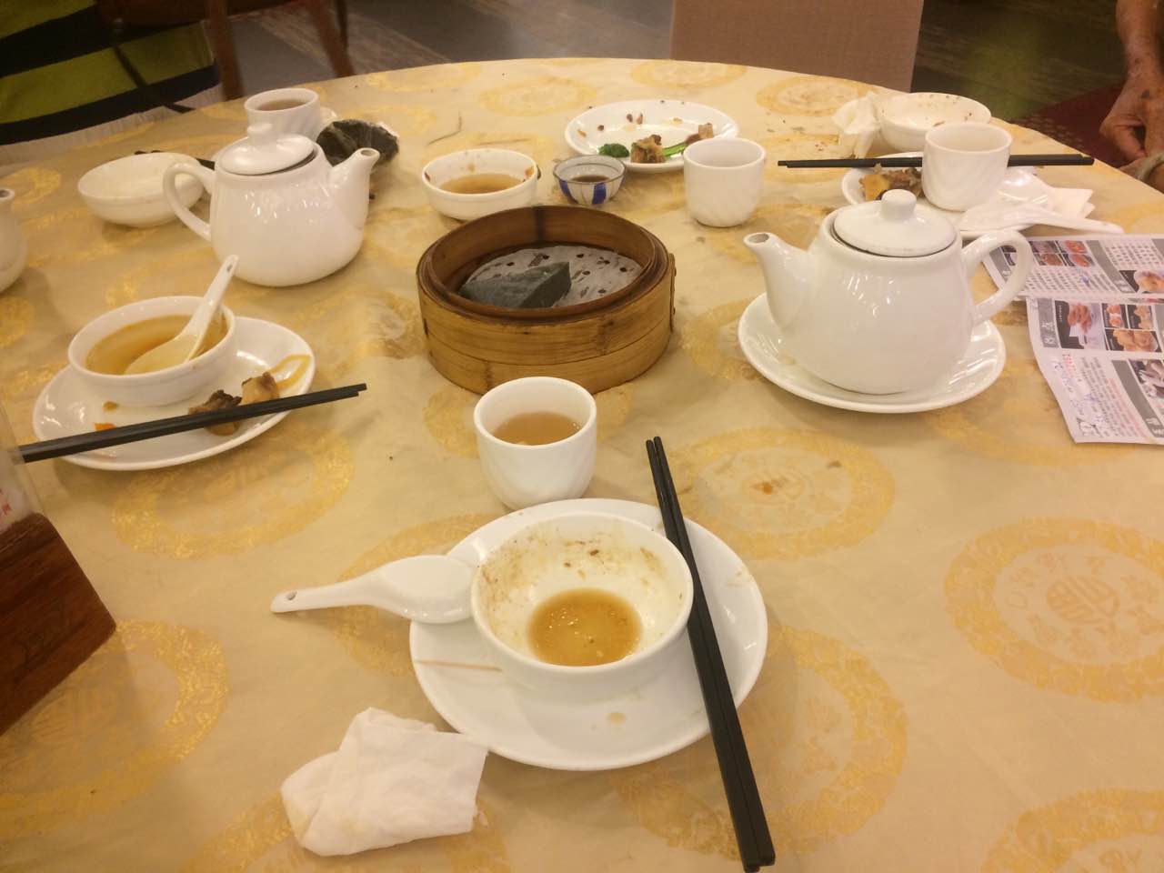 广州宾馆的早茶真是实惠,人均只有40左右