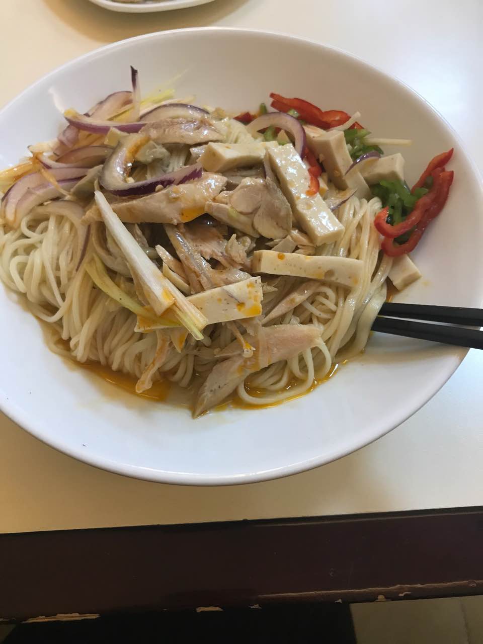 很好吃椒麻鸡面爱吃麻辣味道的亲会喜欢的呦