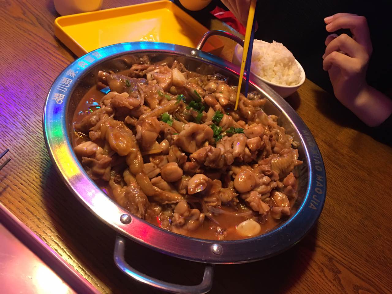 2022猫小猫家肉蟹煲(万博广场店)美食餐厅,第二次来,这次带着宝宝来的