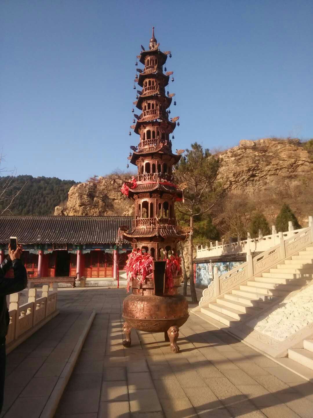 葫芦岛小灵山寺庙图片